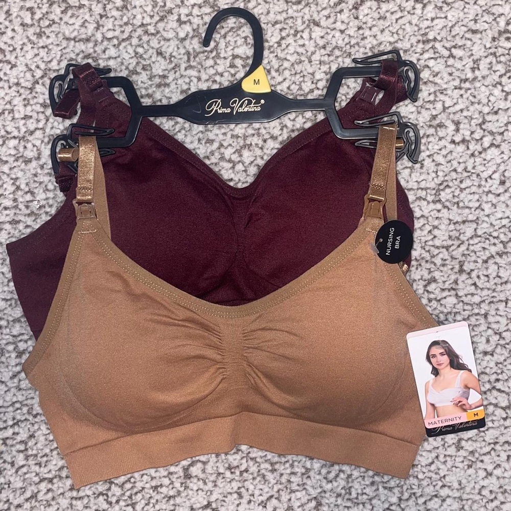 NWT 2 SET MATERNITY BRAS SIZE M